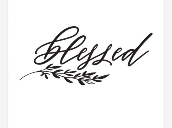 "Blessed" Decal Custom