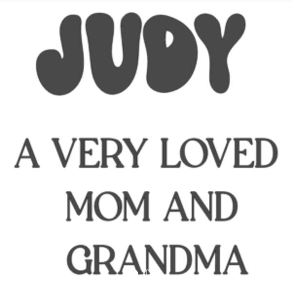 "A Very Loved Mom And Grandma" Decal Custom
