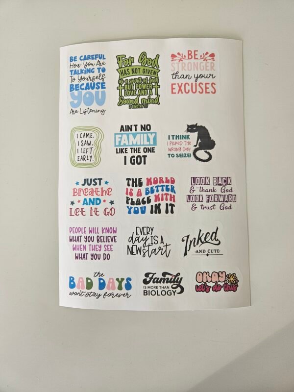 Inspirational Stickers