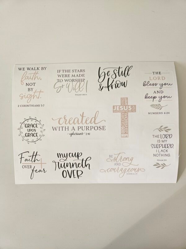 Faith Stickers