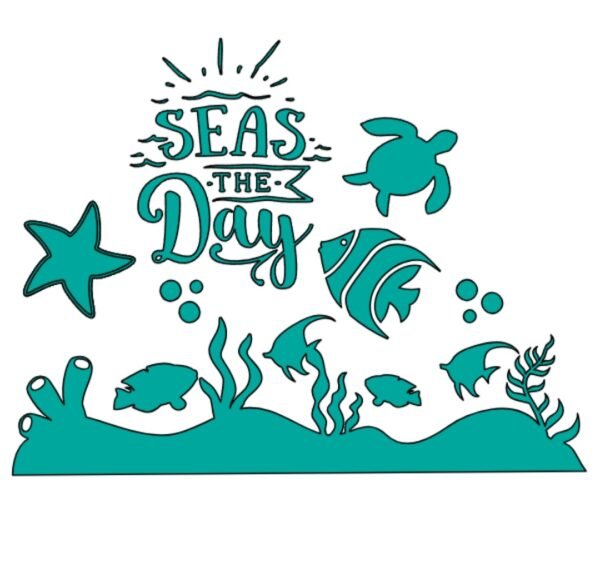 "Seas the day" Decal Custom