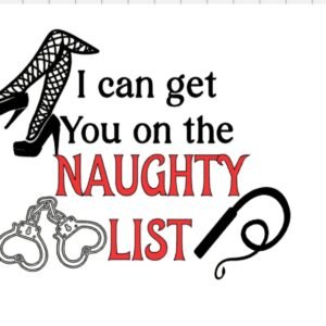 "I can get you on the naughty list" Decal