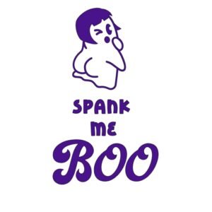 "Spank me Boo" Decal